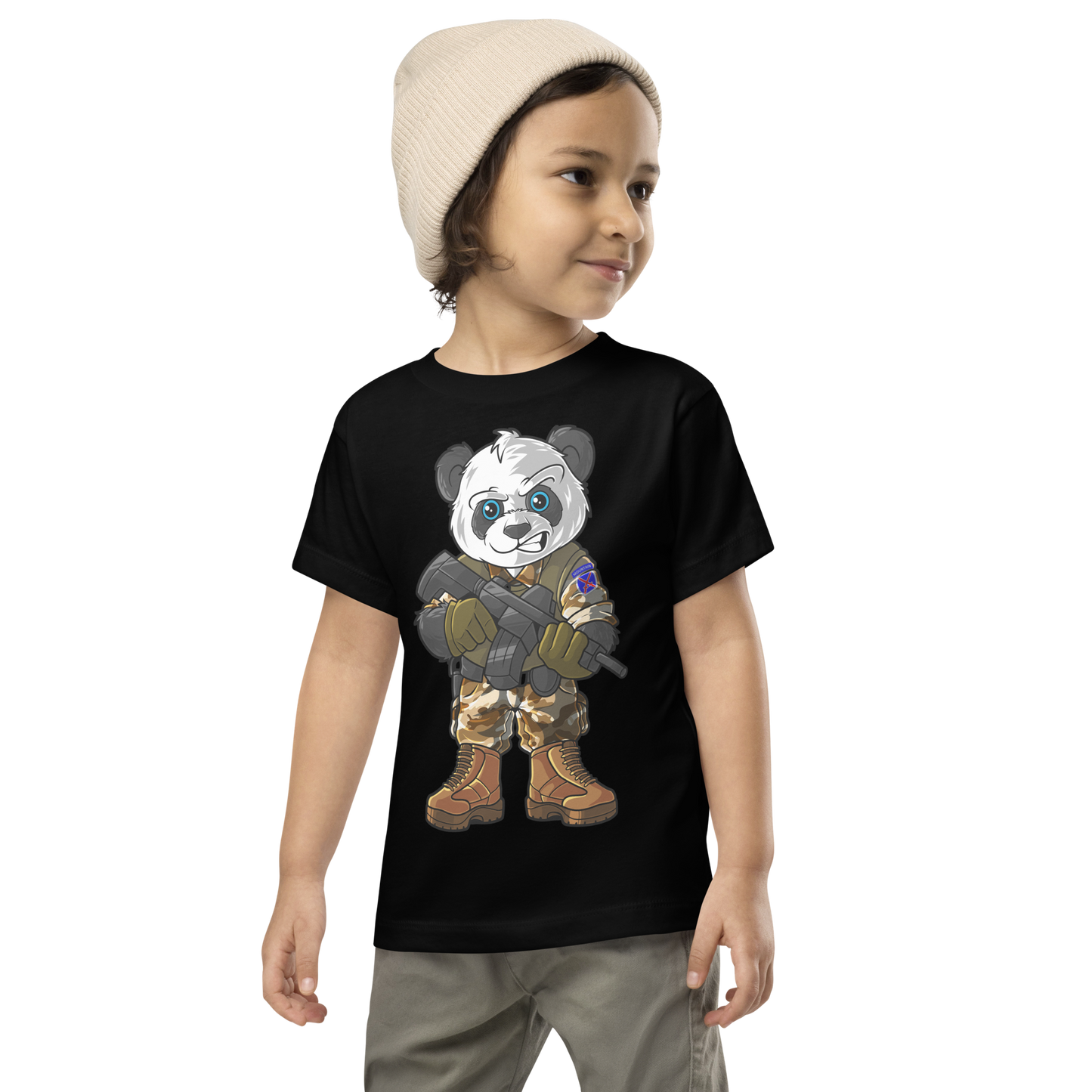 Determined Pando Commando Toddler Tee