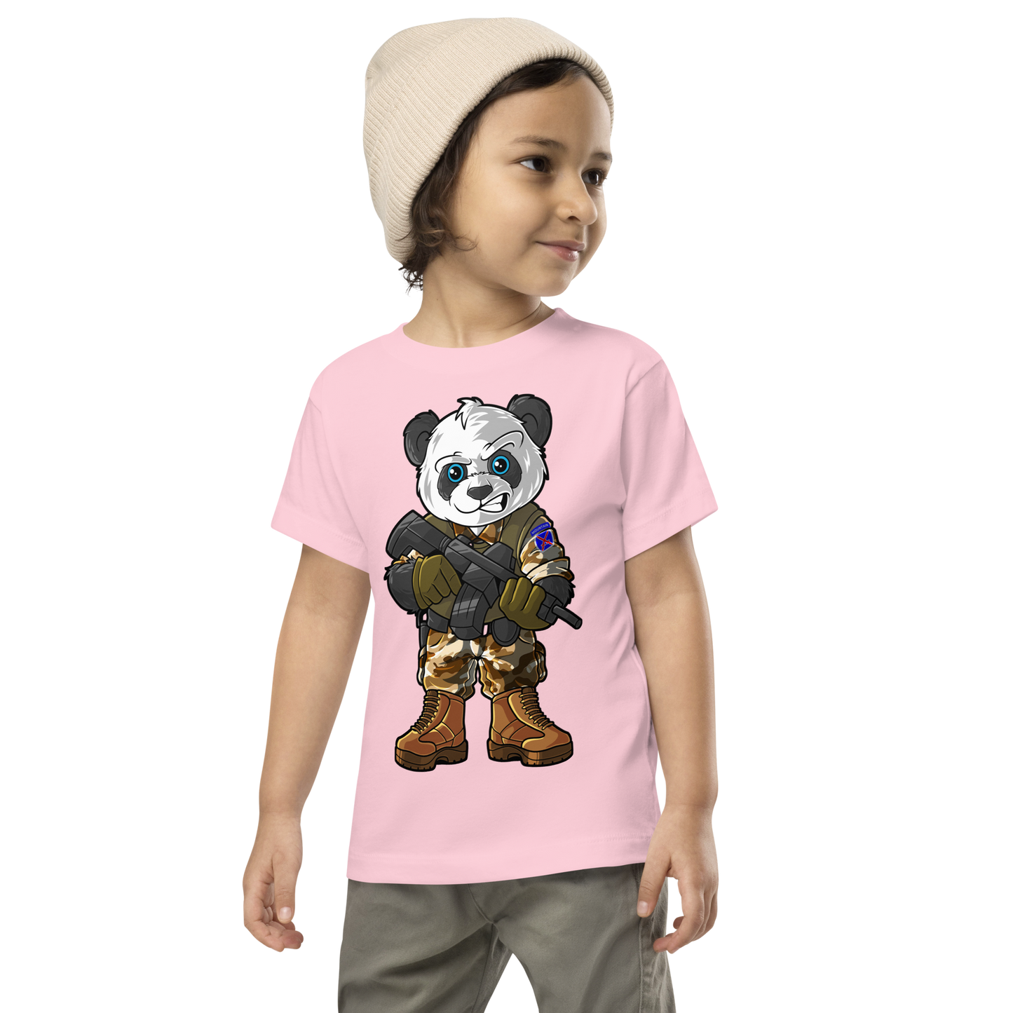 Determined Pando Commando Toddler Tee