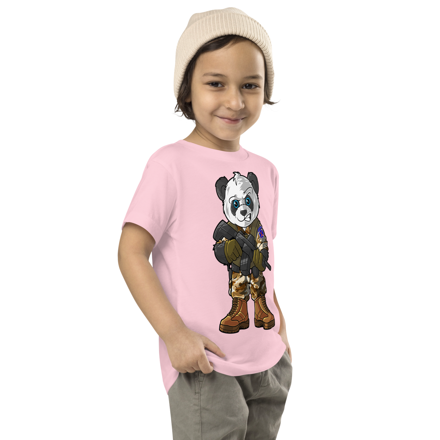 Determined Pando Commando Toddler Tee