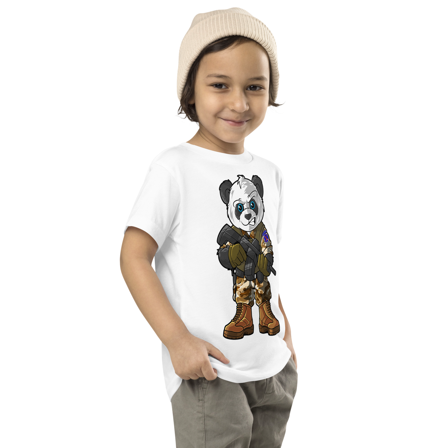 Determined Pando Commando Toddler Tee