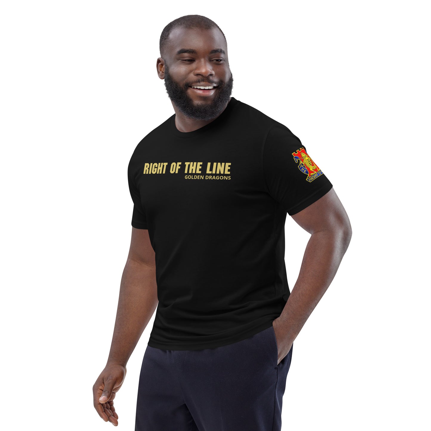 RIGHT OF THE LINE - GOLDEN DRAGONS Tee