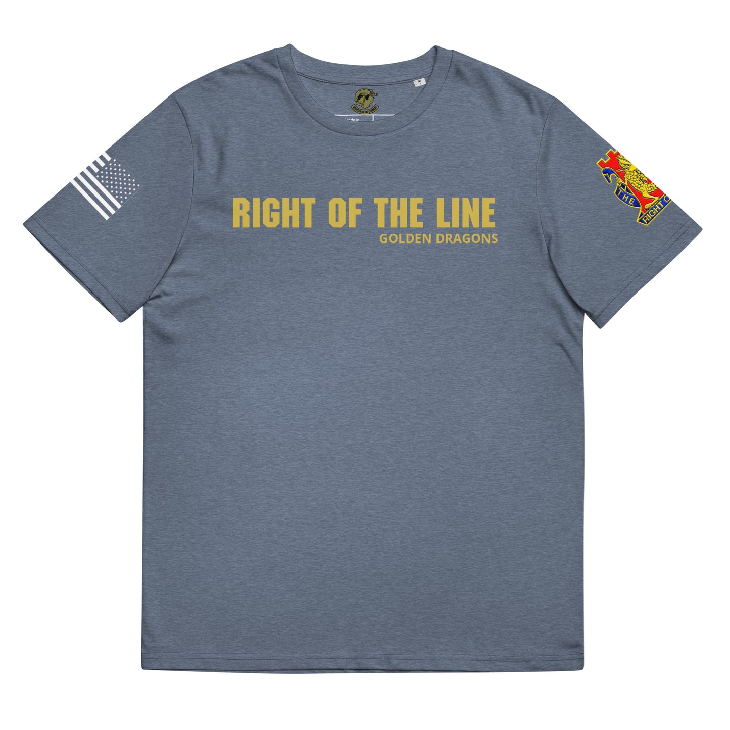 RIGHT OF THE LINE - GOLDEN DRAGONS Tee