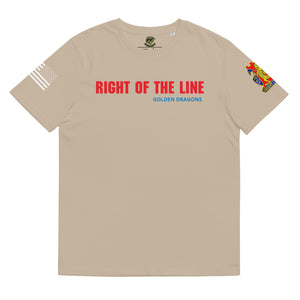 RIGHT OF THE LINE - GOLDEN DRAGONS Tee