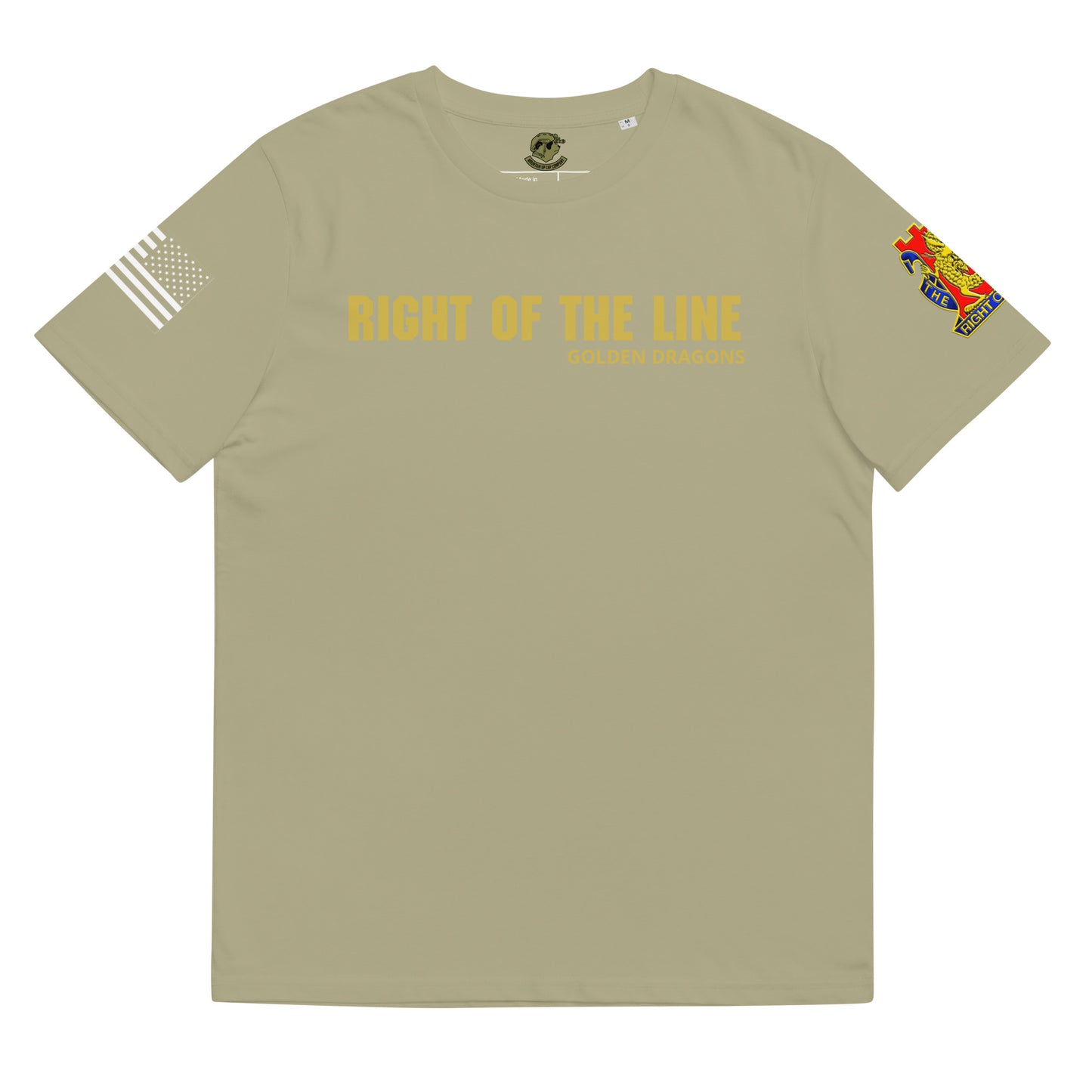 RIGHT OF THE LINE - GOLDEN DRAGONS Tee