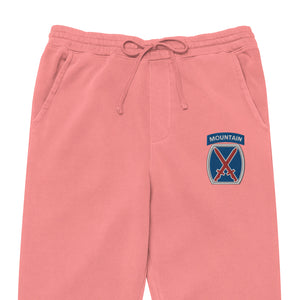 10th Mountain Unisex pigment-dyed sweatpants