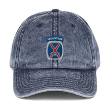 Load image into Gallery viewer, 10th Mountain Vintage Cotton Twill Cap