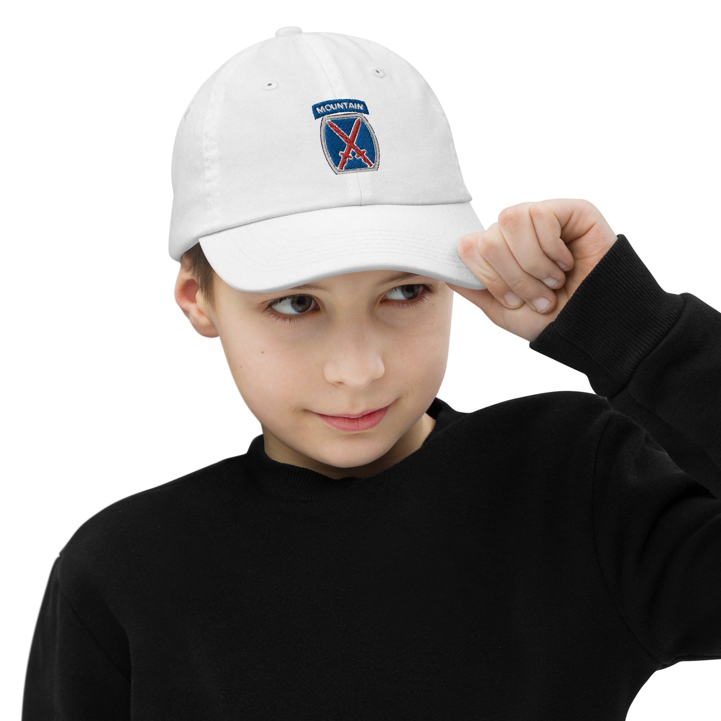 10th Mountain Kids Cap